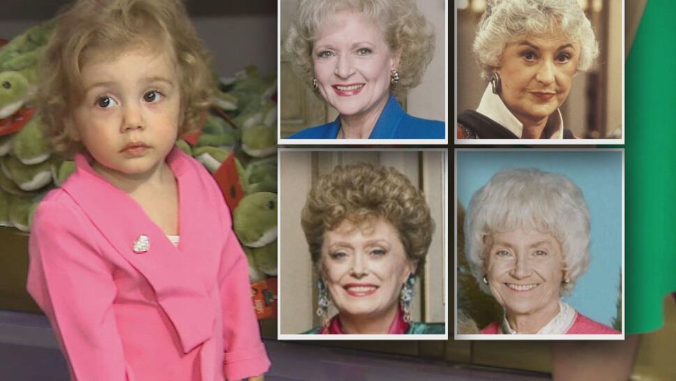1-Year-Old Looks Like One of the ‘Golden Girls’