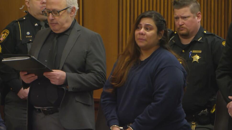 Kristel Candelario in court