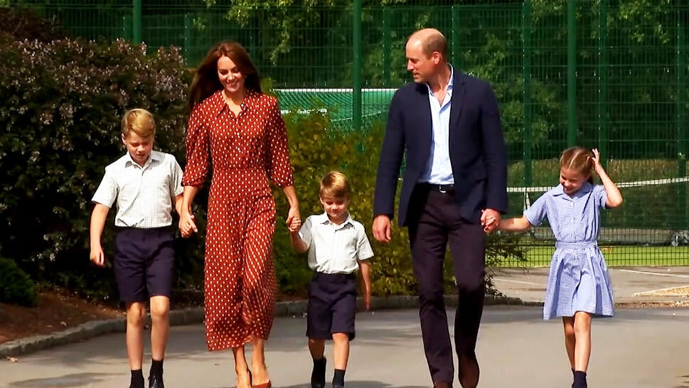Princess Kate, Prince William, and their kids