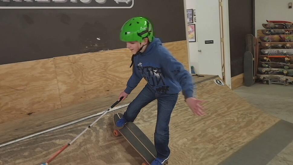 Ryan Kennedy skateboarding