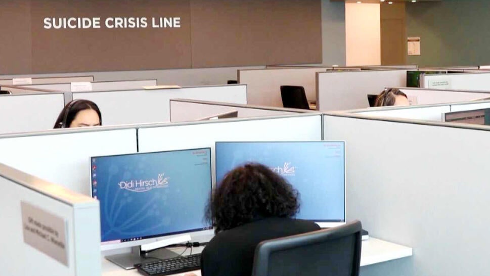 Suicide Crisis Line call center