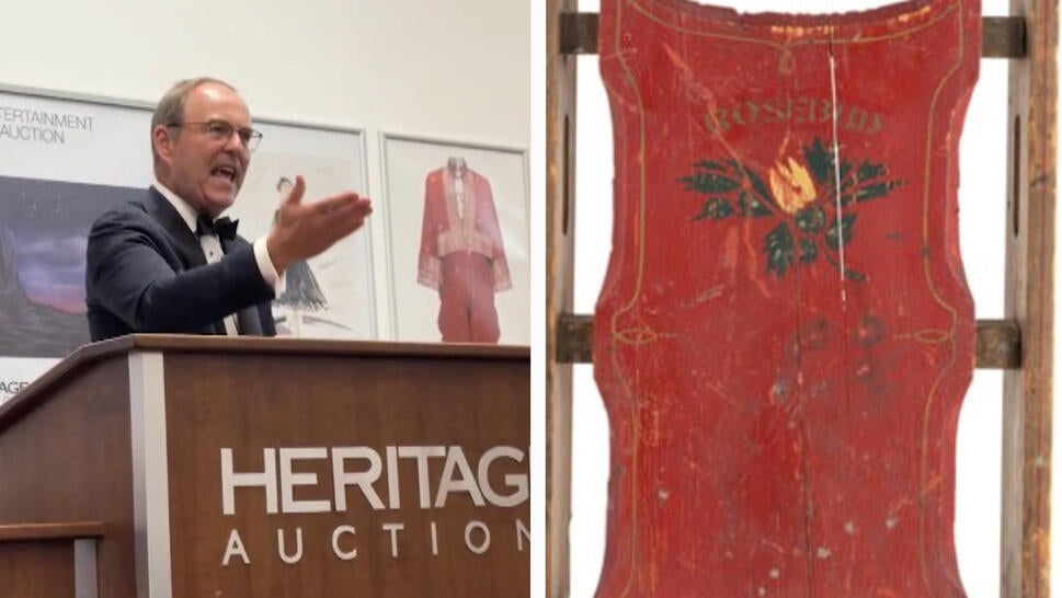 'Citizen Kane' Sled Sells for Big Bucks at Auction