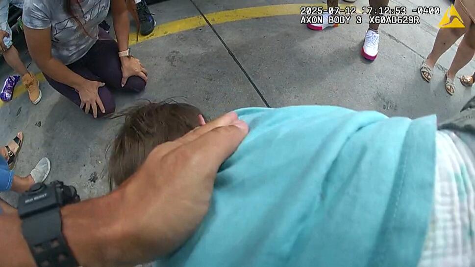 Police Officer Saves 2-Year-Old Boy Choking