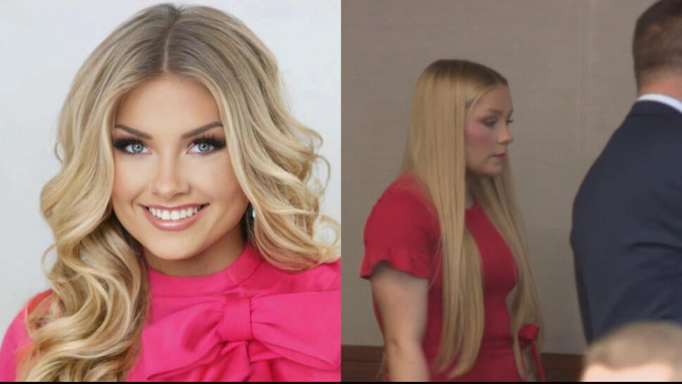 photo of Laken Snelling; Snelling in court