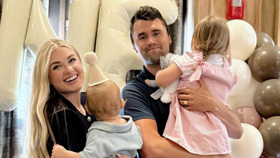  Charlie Kirk and family