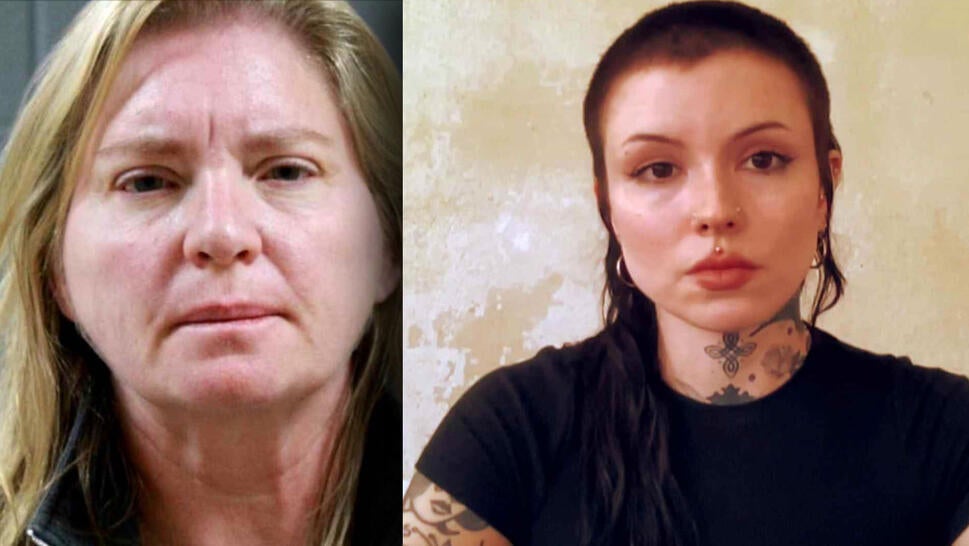 Jodi Hildebrandt's mugshot / Neice and former victim Jessi Hildebrandt