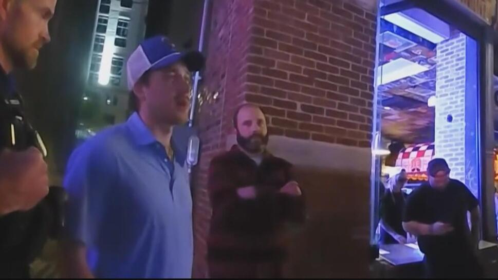 Police bodycam footage of Morgan Wallen