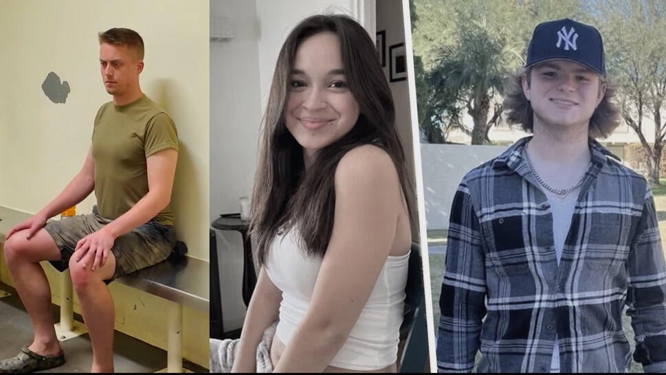 Murder suspect Thomas Brown; victims Pandora Kjolsrud and Clark Evans