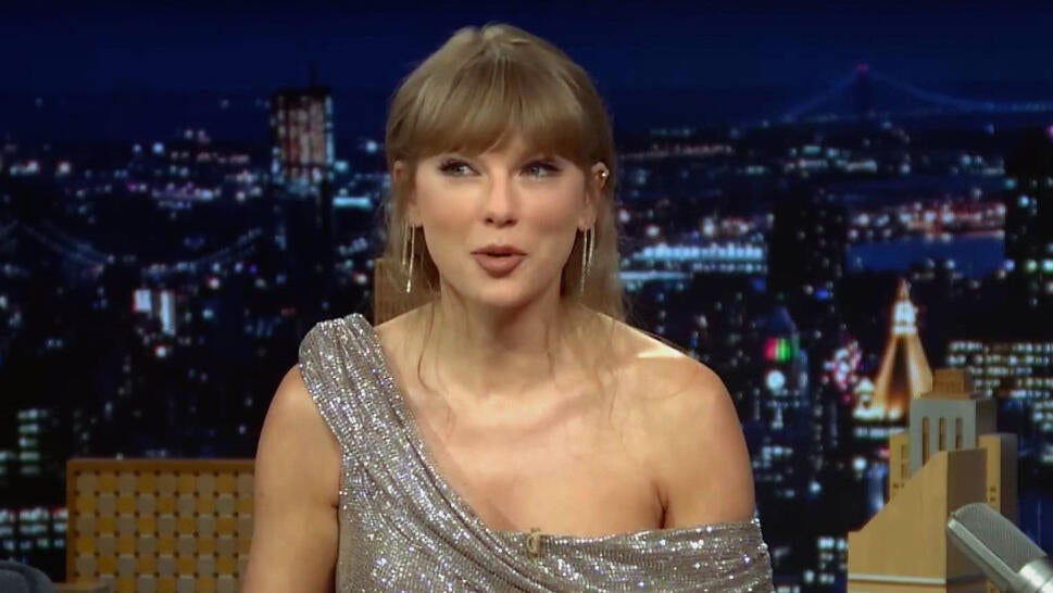 Taylor Swift on "The Tonight Show"