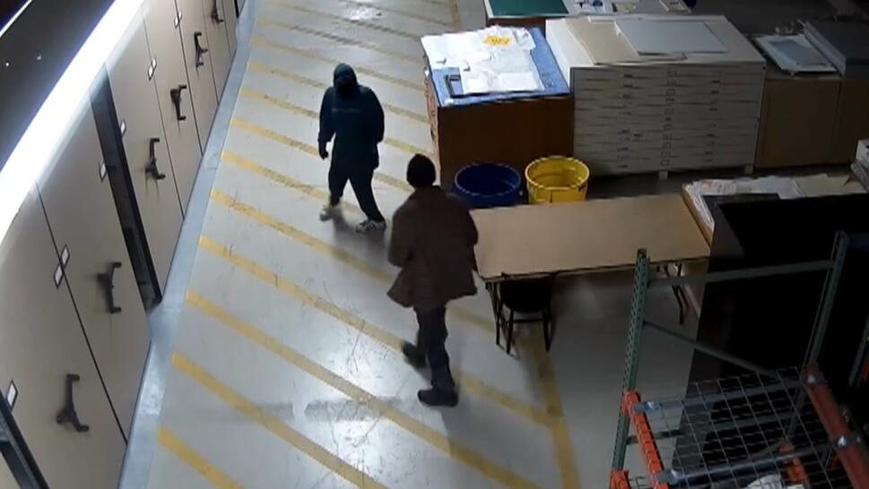 break-in and burglary of a storage facility used by the Oakland Museum of California