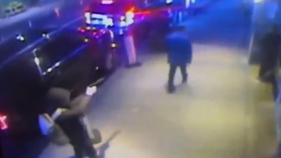 Security footage of the shooting of United Healthcare CEO Brian Thompson