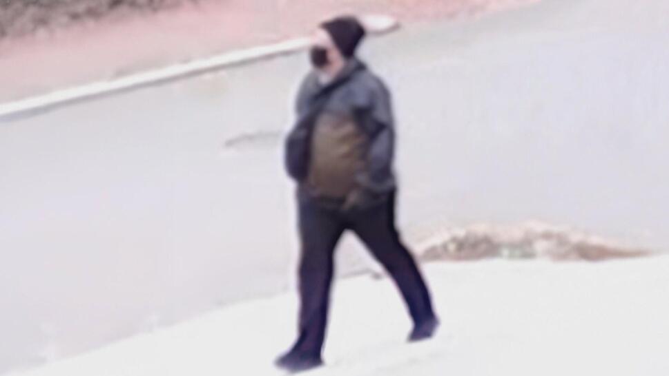 Security camera image of suspected Brown University gunman