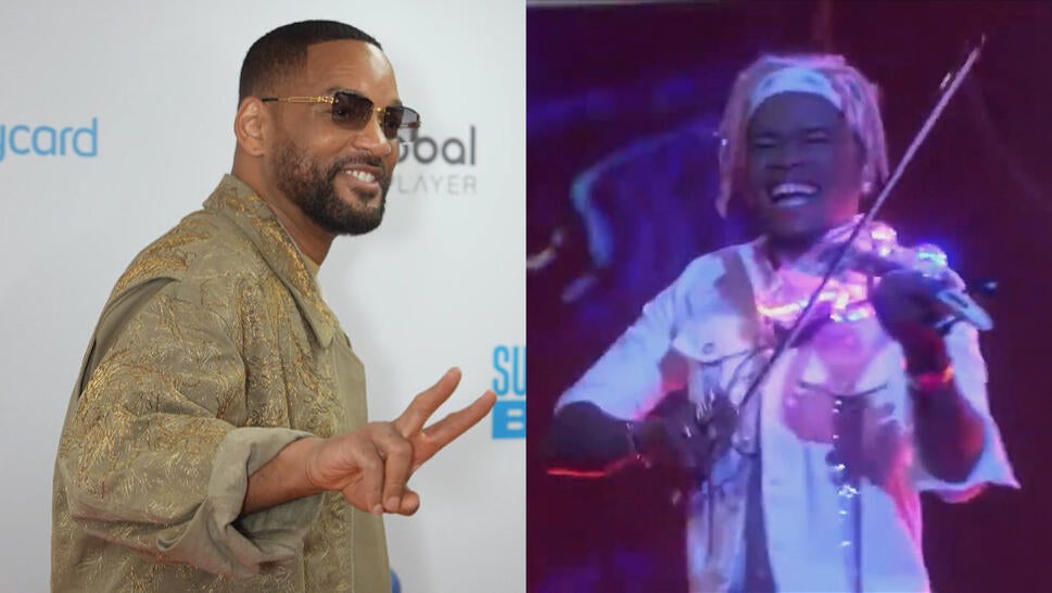 Will Smith, violinist Brian Joseph King