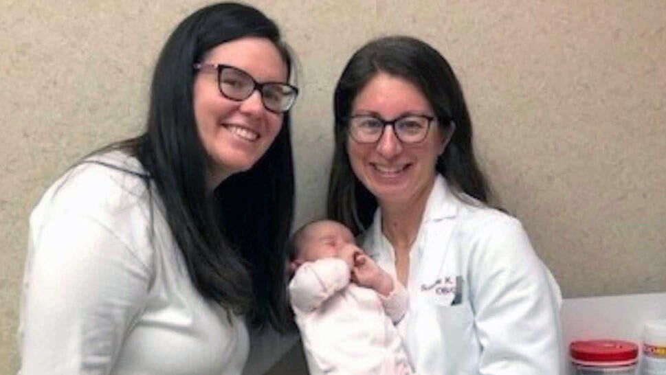 Megan Lewis and Dr. Suzanne Pugh 