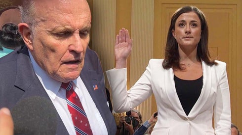 Former Trump White House Aide Cassidy Hutchinson Claims Rudy Giuliani Groped Her