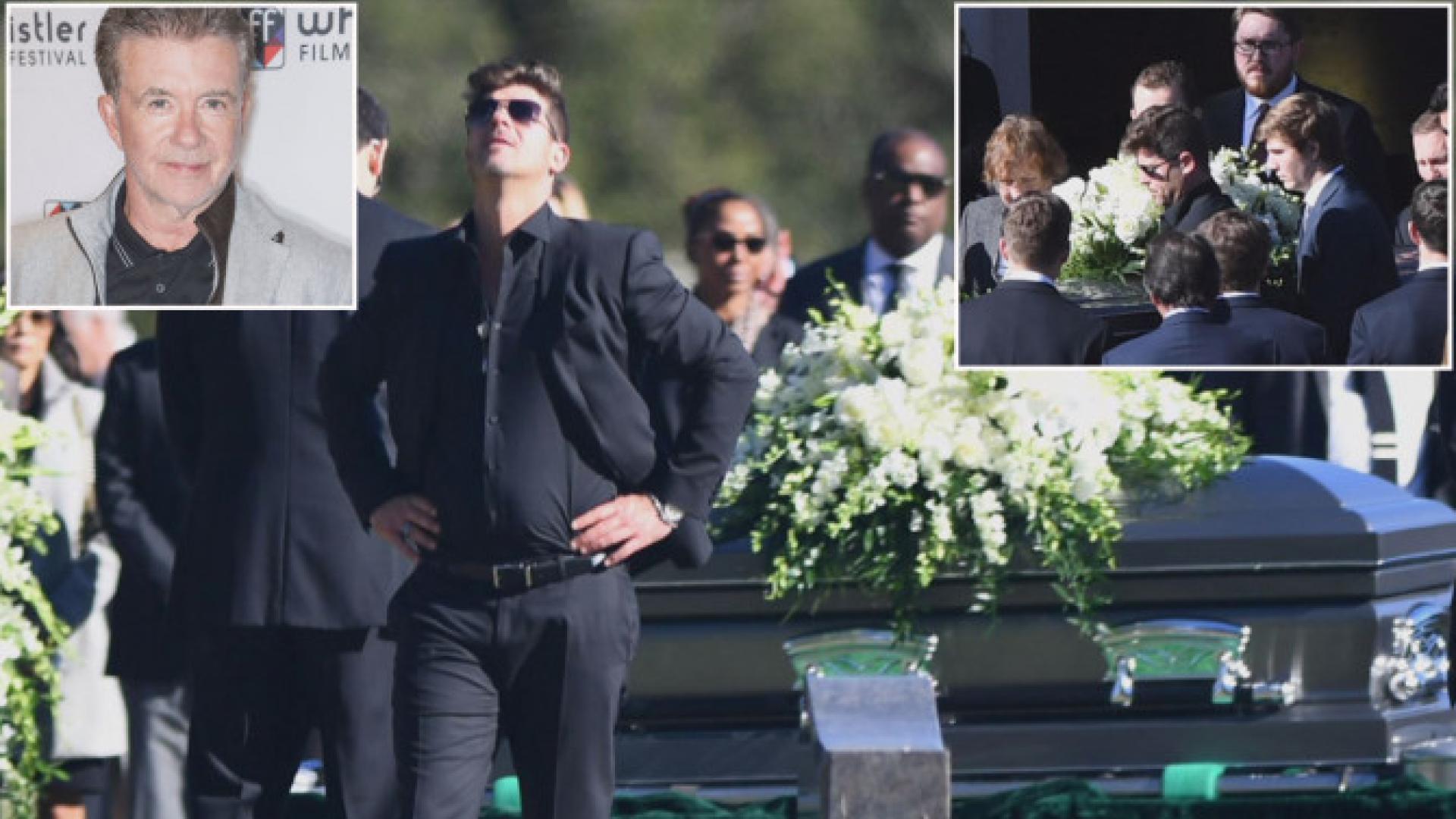 Robin Thicke Breaks Down In Tears As Father Growing Pains Star