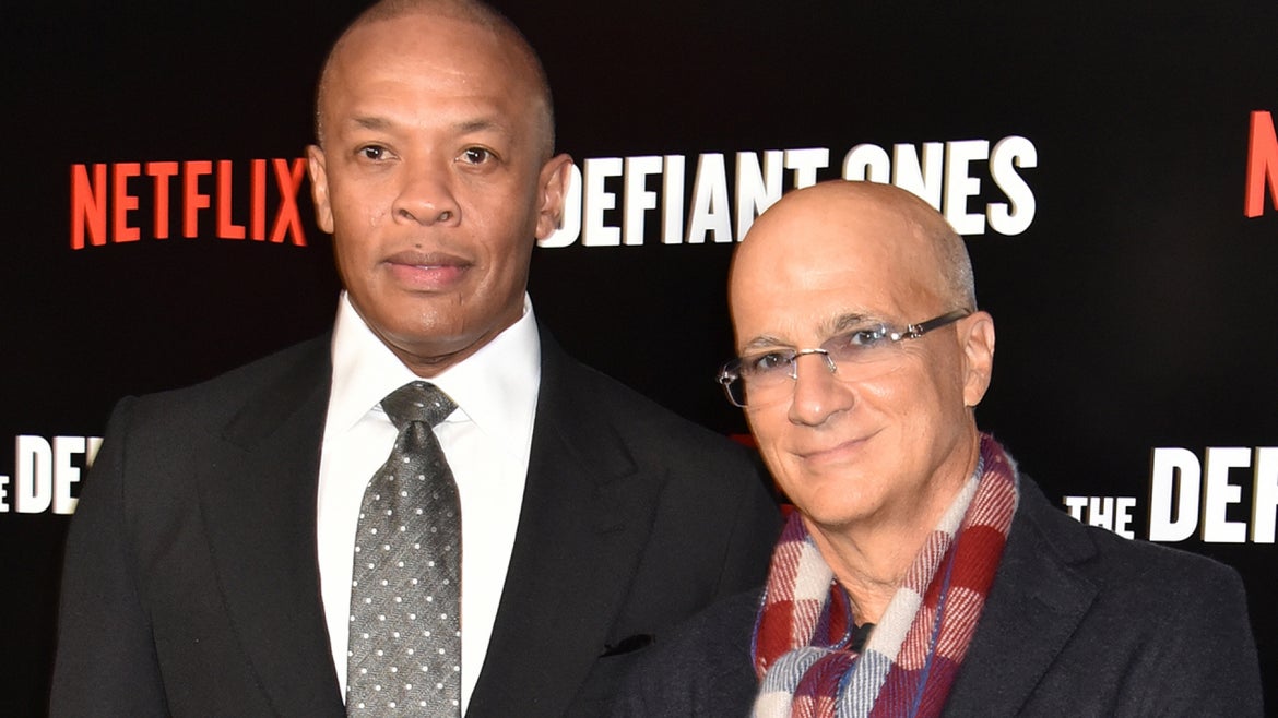 Dr Dre and Jimmy Iovine
