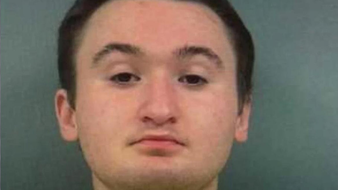 Trent Genco, 21, accused of allegedly plotting a mass shooting at a sorority in a college in Ohio.