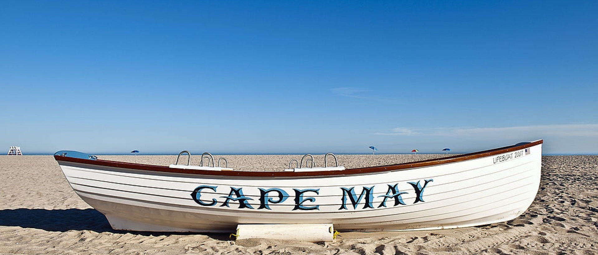 Cape May lifeguard boat