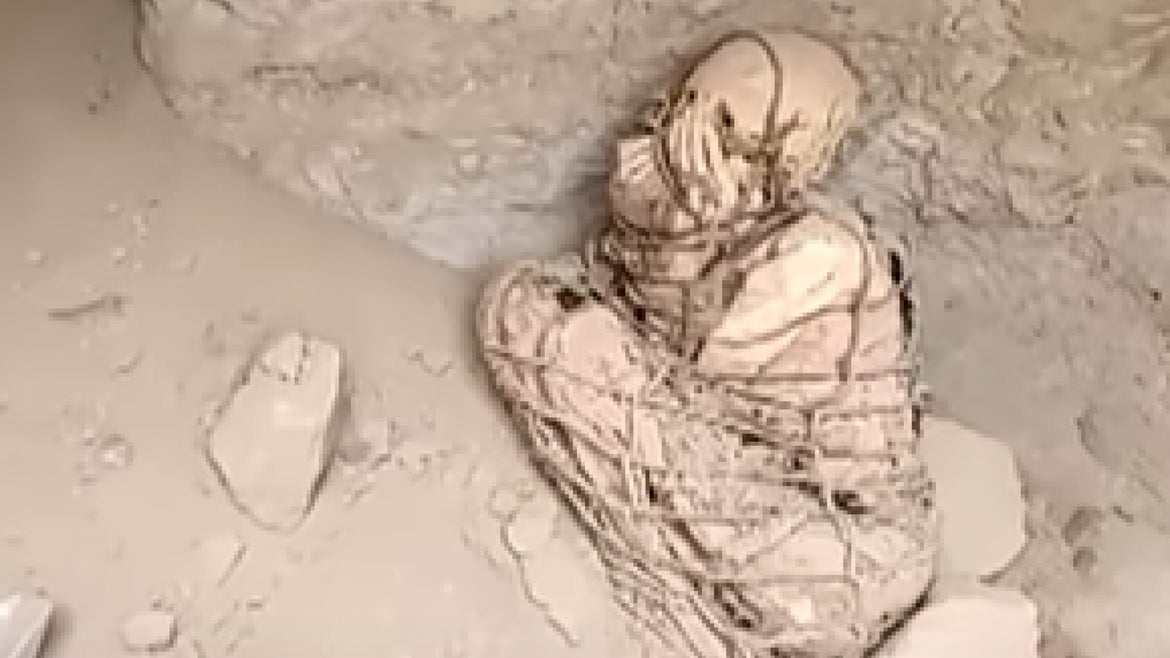 Mummy in Peru