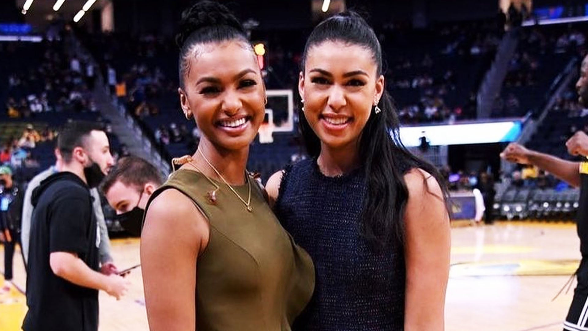 Sisters Share the TV Screen Together Covering Sports for ESPN | Inside  Edition