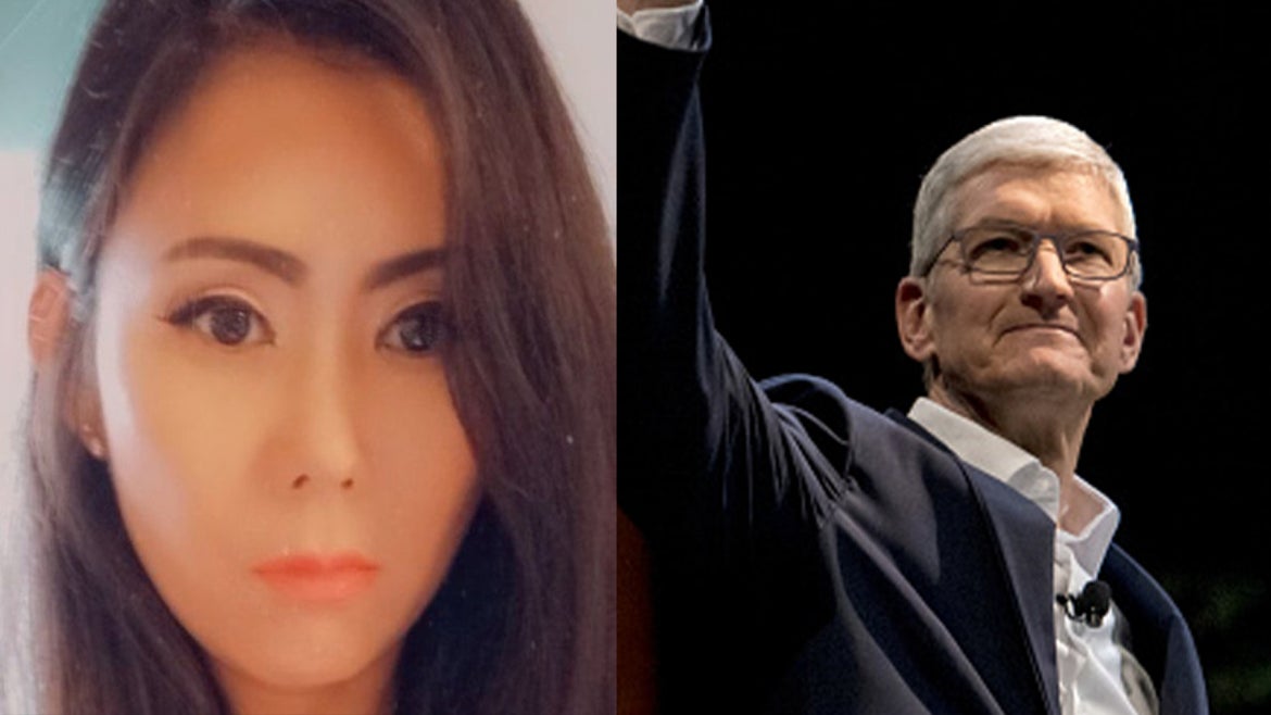 Julia Lee Choi is allegedly stalking Apple CEO, Tim Cook for more than a year. 