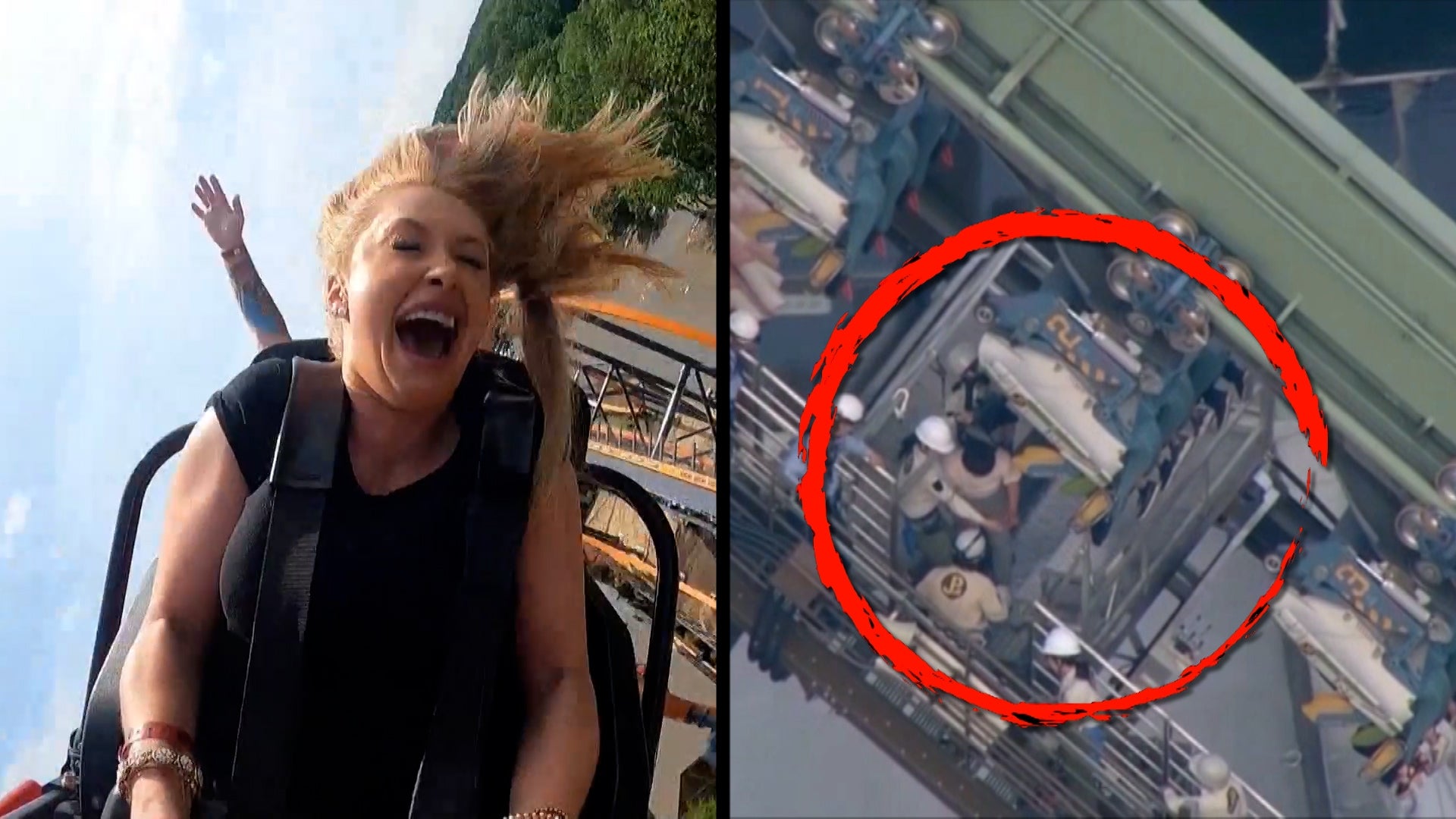 Naked Roller Coaster Rides and Other Unusual Amusement Parks Happenings |  Inside Edition