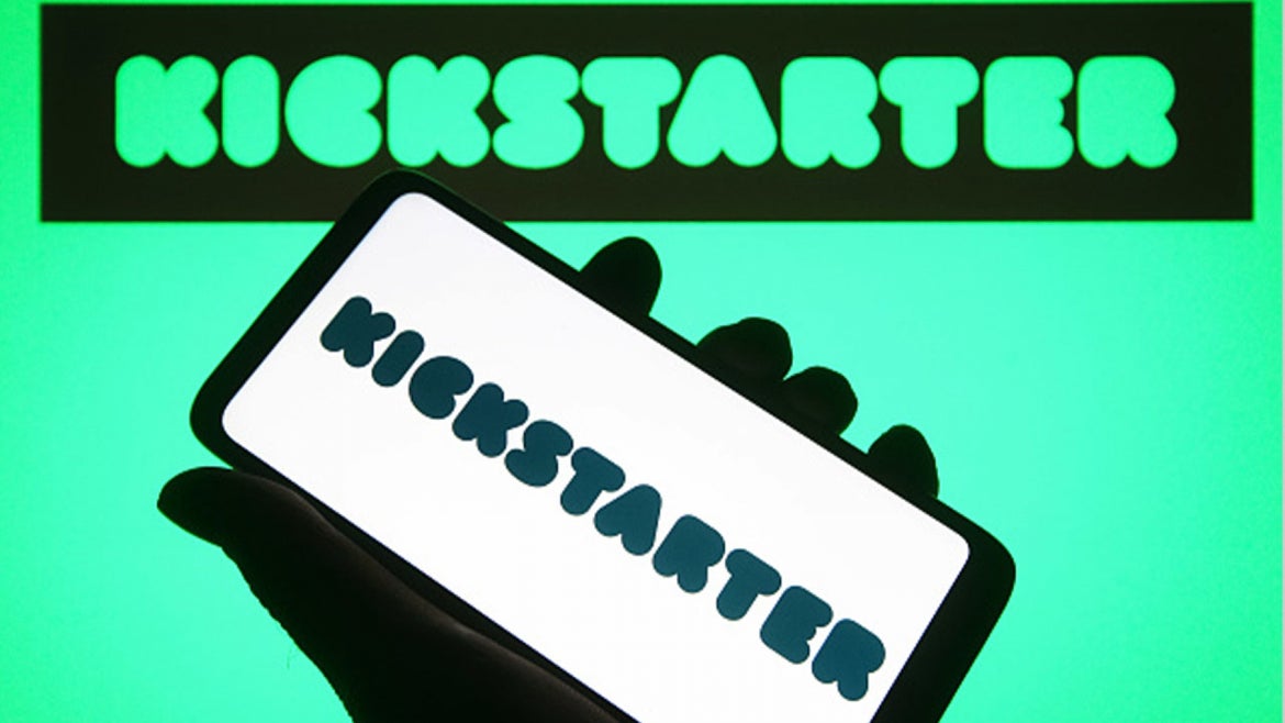 A stock image of the Kickstarter Logo