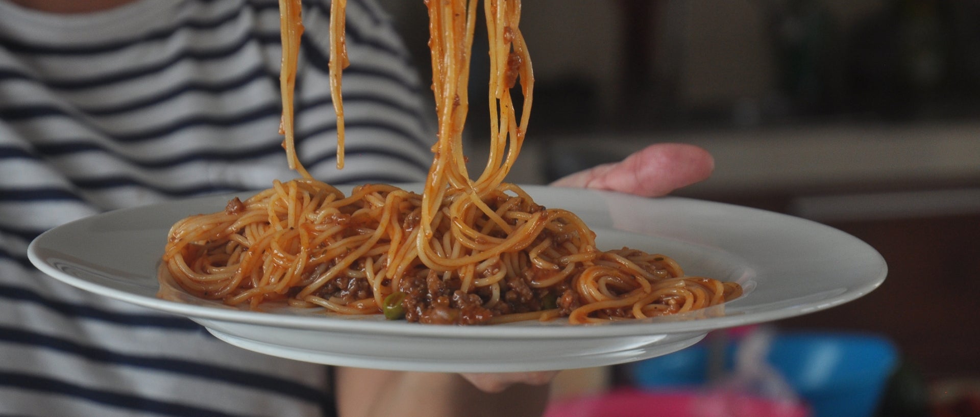 Plate of spaghetti