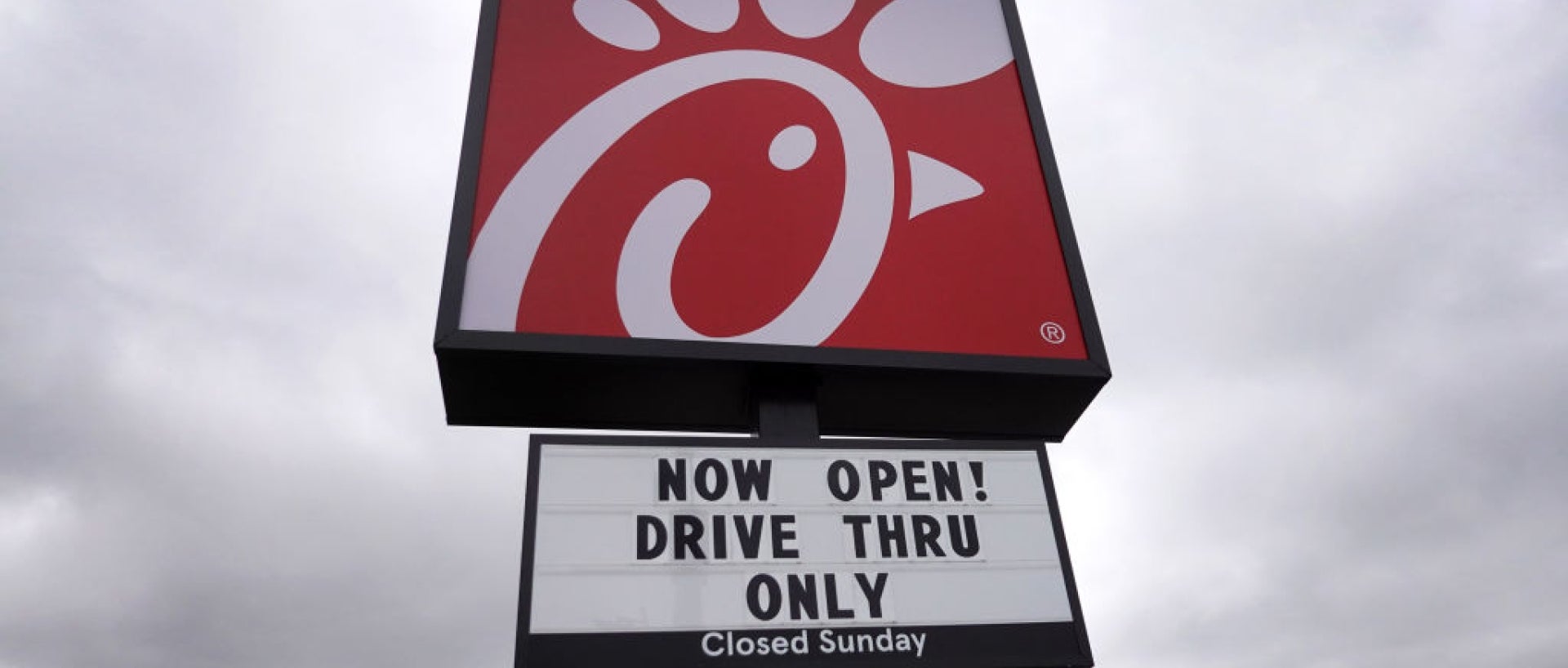 Sign of chick-fil-a