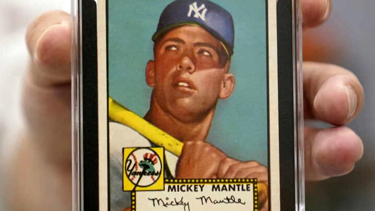 Mickey Mantle Baseball Card Sells for Record $12.6M.
