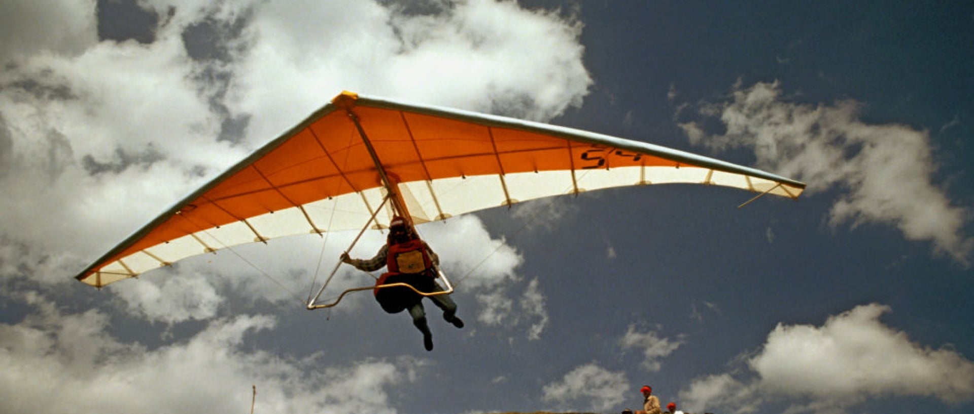 Photo of a hang glider in India